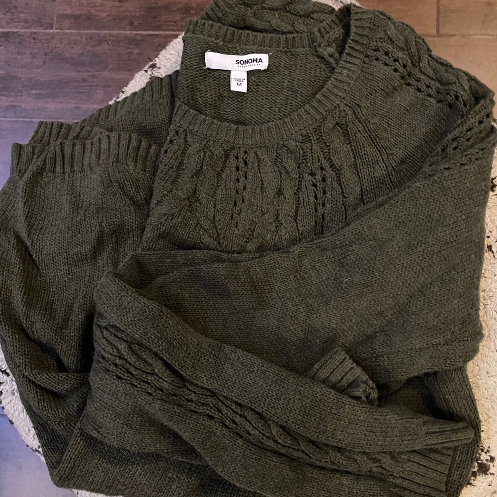 Olive Green Sonoma Sweater